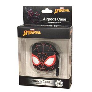 NIB Marvel Spider-Man Earbuds Case Cover for AirPods Gen 1 / Gen 2